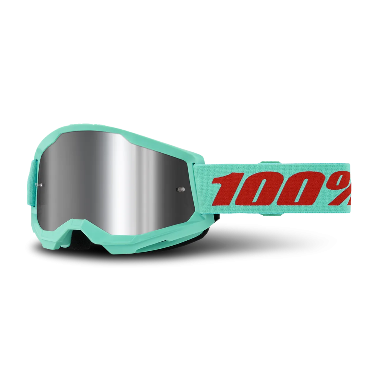 Gafas de Cross 100% Strata 2 Plateado 