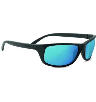 Gafas Serengeti Bormio (Negro Mate Saturno Polarizadas Cat 2 a 3)