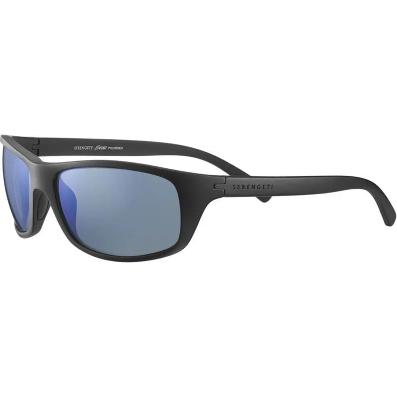 Gafas Serengeti Bormio (Negro Mate Saturno Polarizadas Cat 2 a 3)