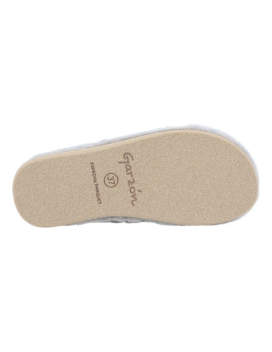GARZóN  ZAPATILLAS CASA PISO EVA ACOLCHADO GRIS