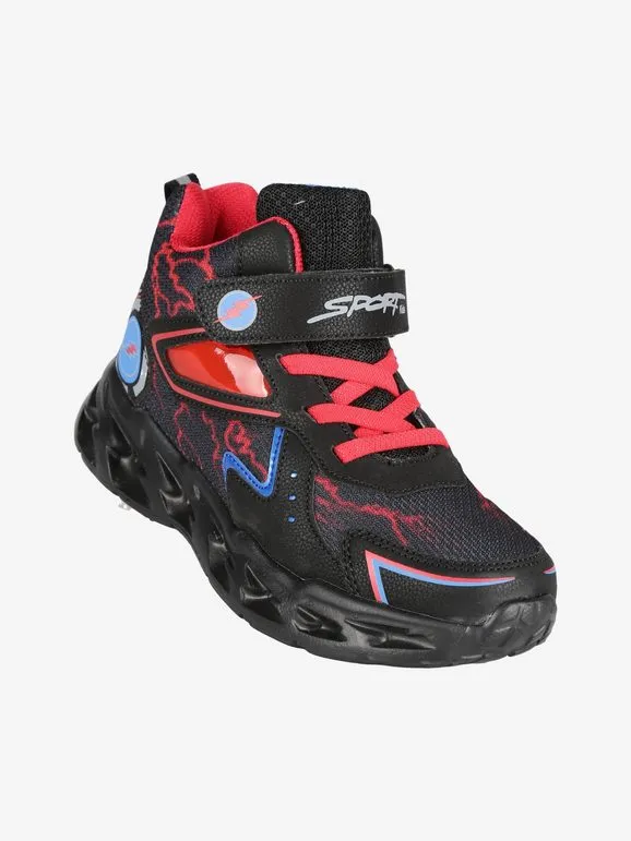 Giardino D'Oro Zapatillas altas para niños con lágrima.