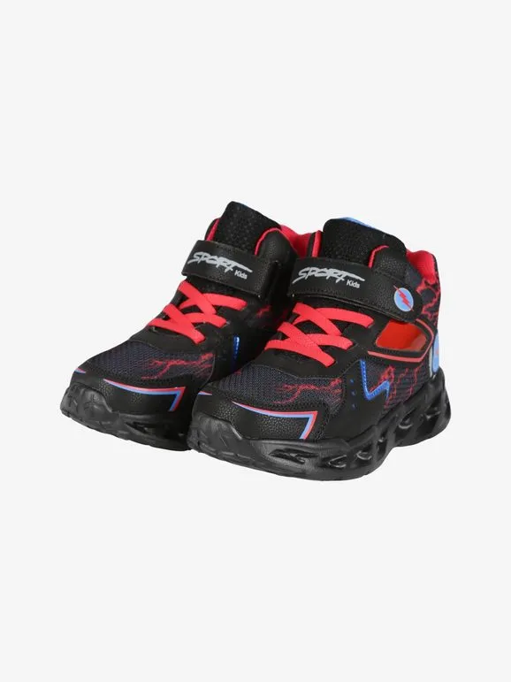 Giardino D'Oro Zapatillas altas para niños con lágrima.
