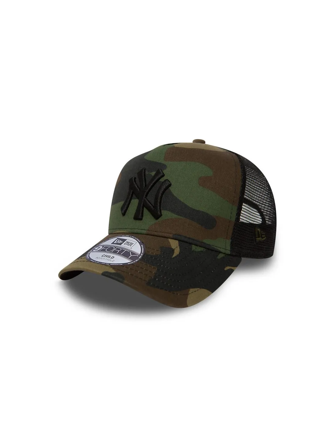 Gorra New Era 940 AF Trucker Kids Clean 940 AF Trucker Neyyan WDCBLK