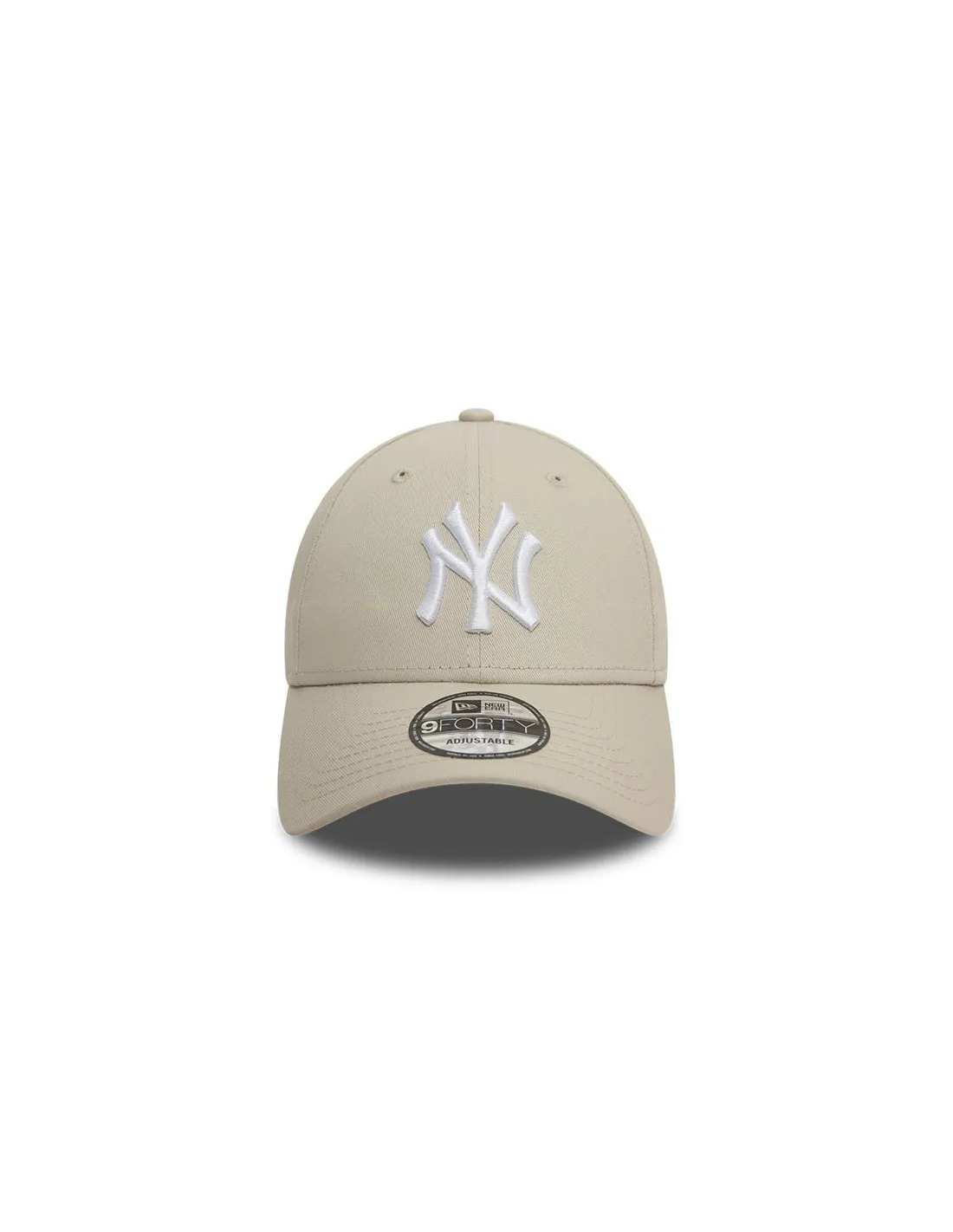 Gorra New Era League Ess 9FORTY New York Yakees Crema Mujer