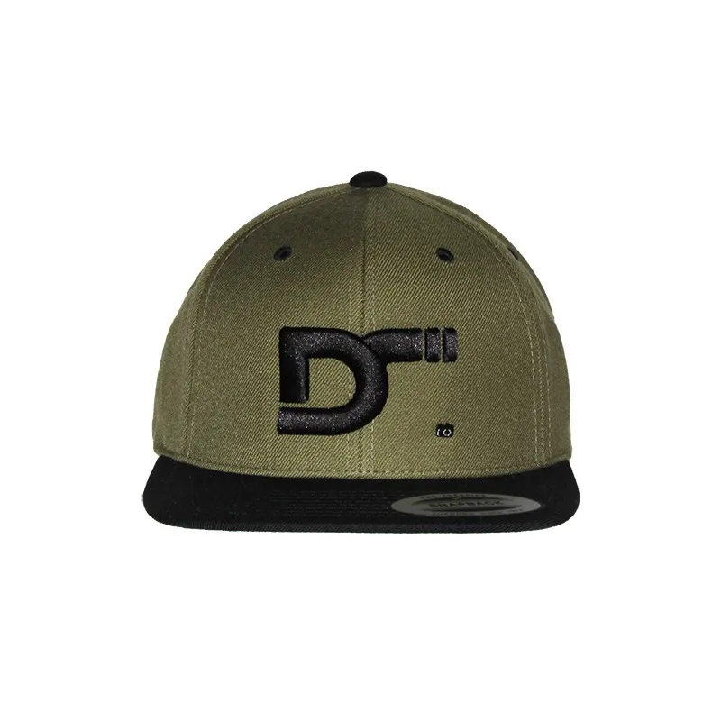 GORRA SNAPBACK 2TONES – OLIVE/BLACK DS