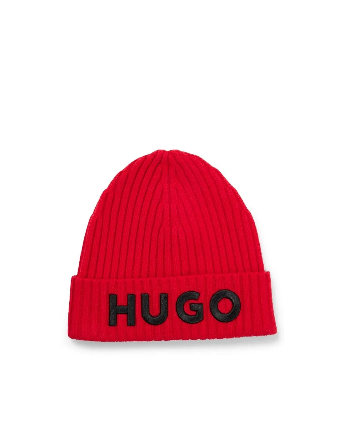 GORRO HUGO ROJO LOGO FRONTAL  ECOOL
