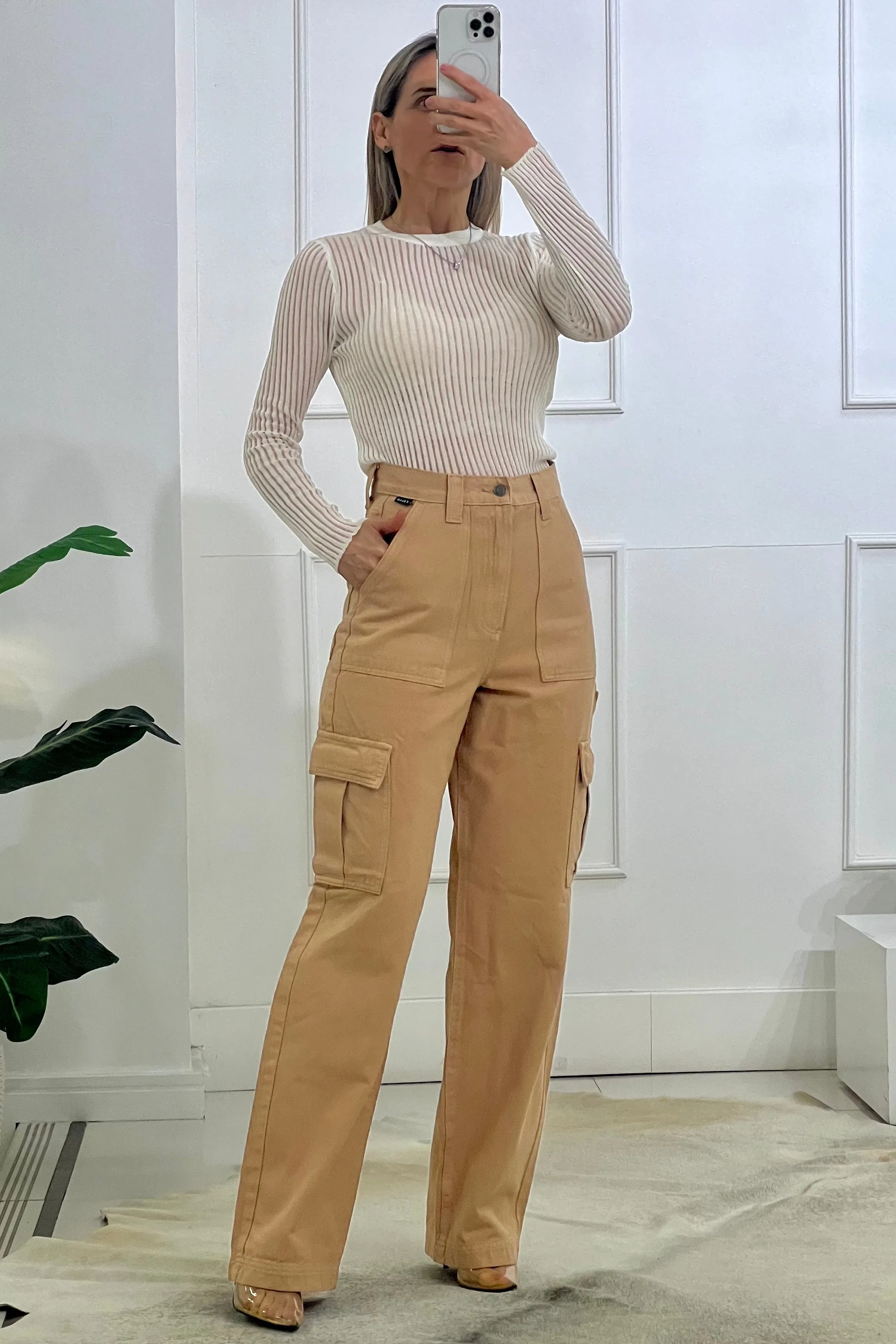 HAILEY CARGO JEANS