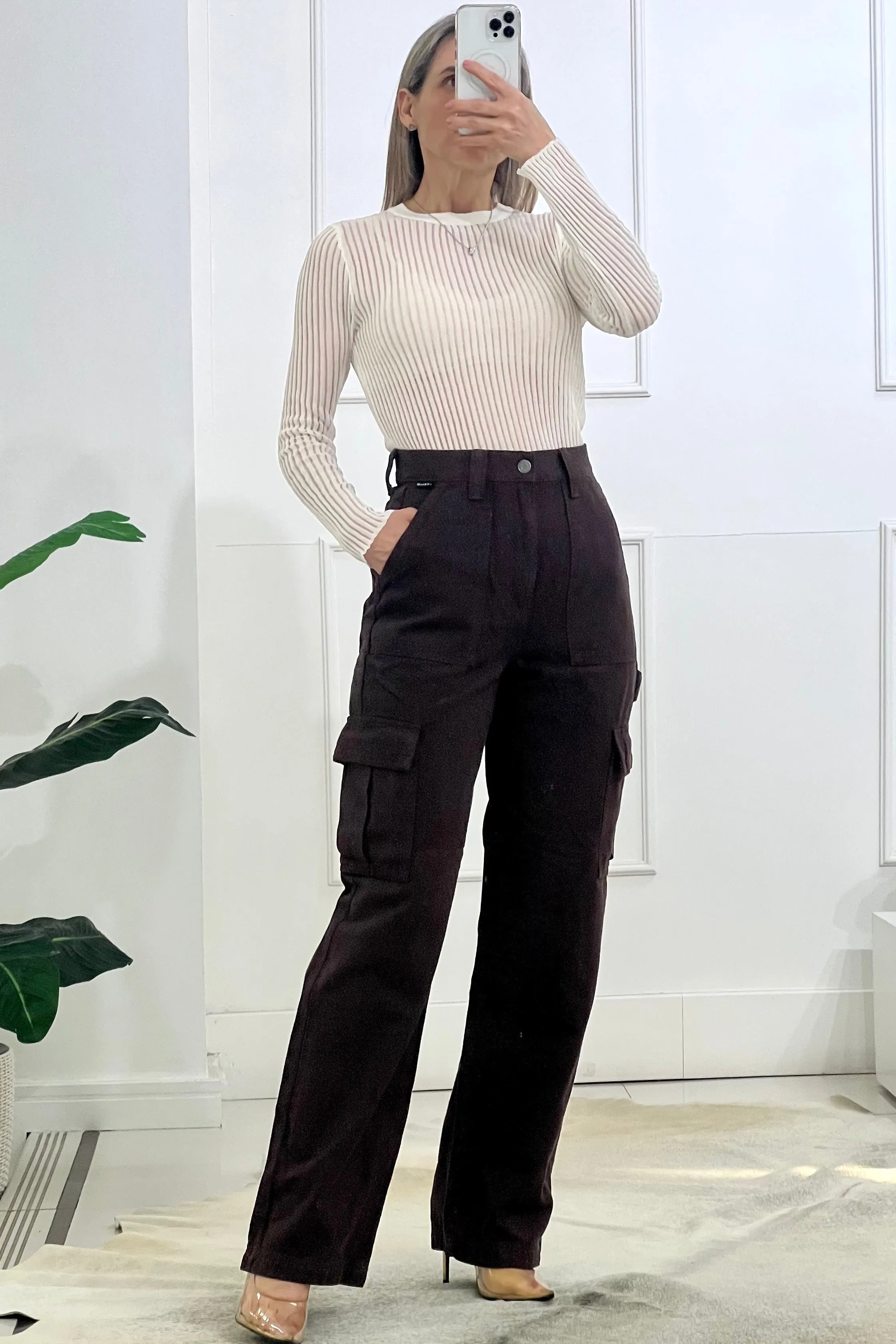 HAILEY CARGO JEANS