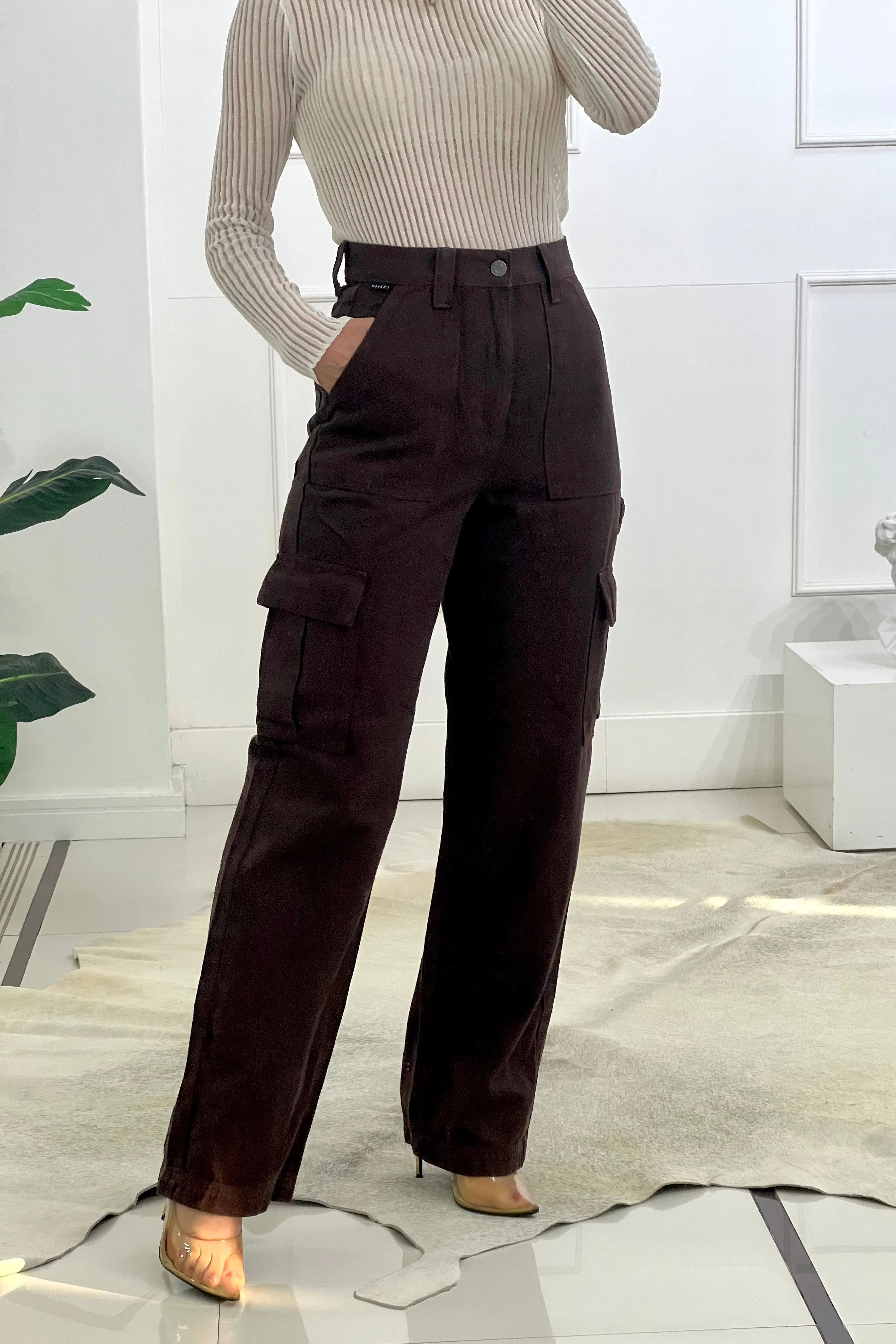 HAILEY CARGO JEANS