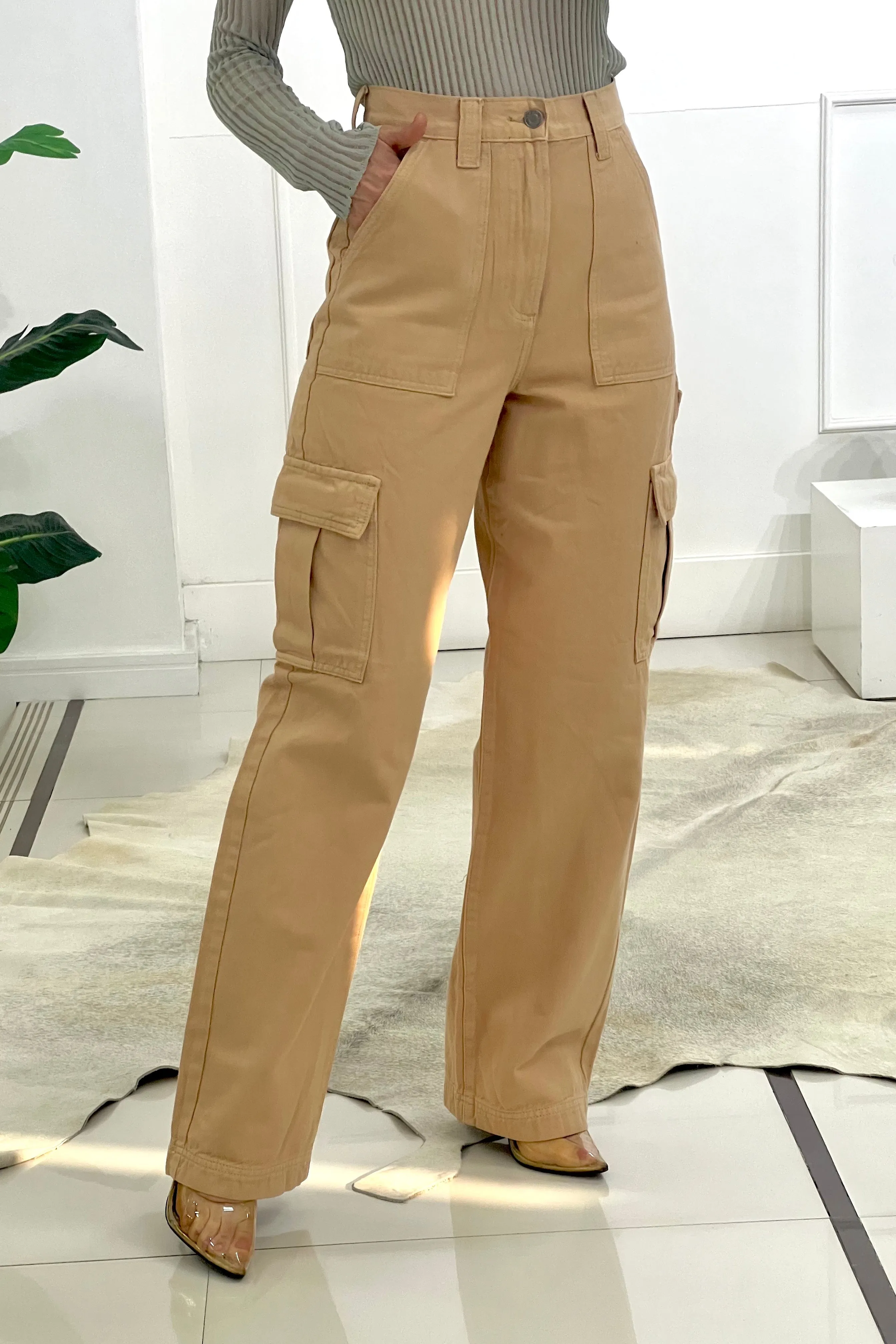 HAILEY CARGO JEANS