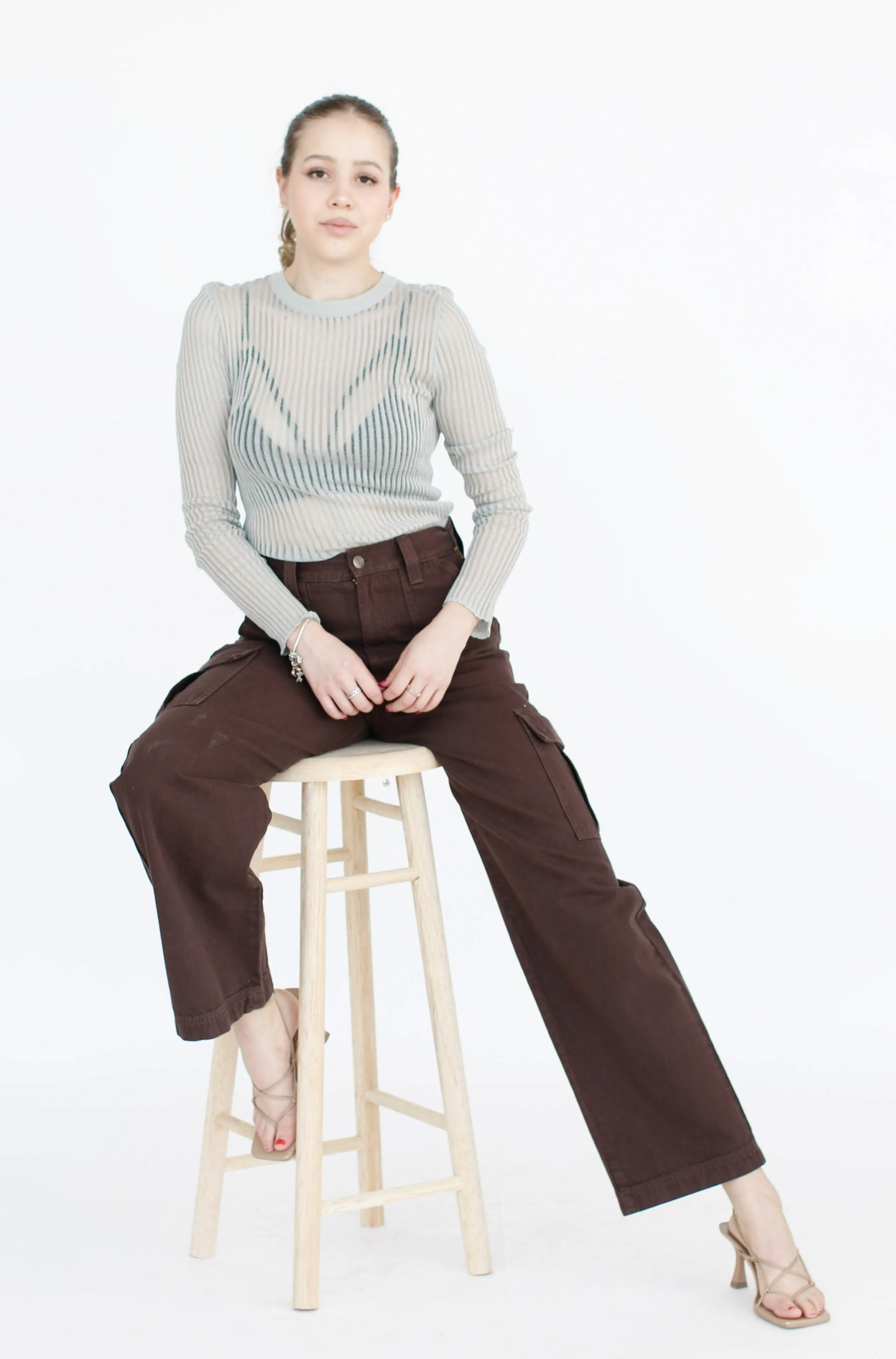 HAILEY CARGO JEANS