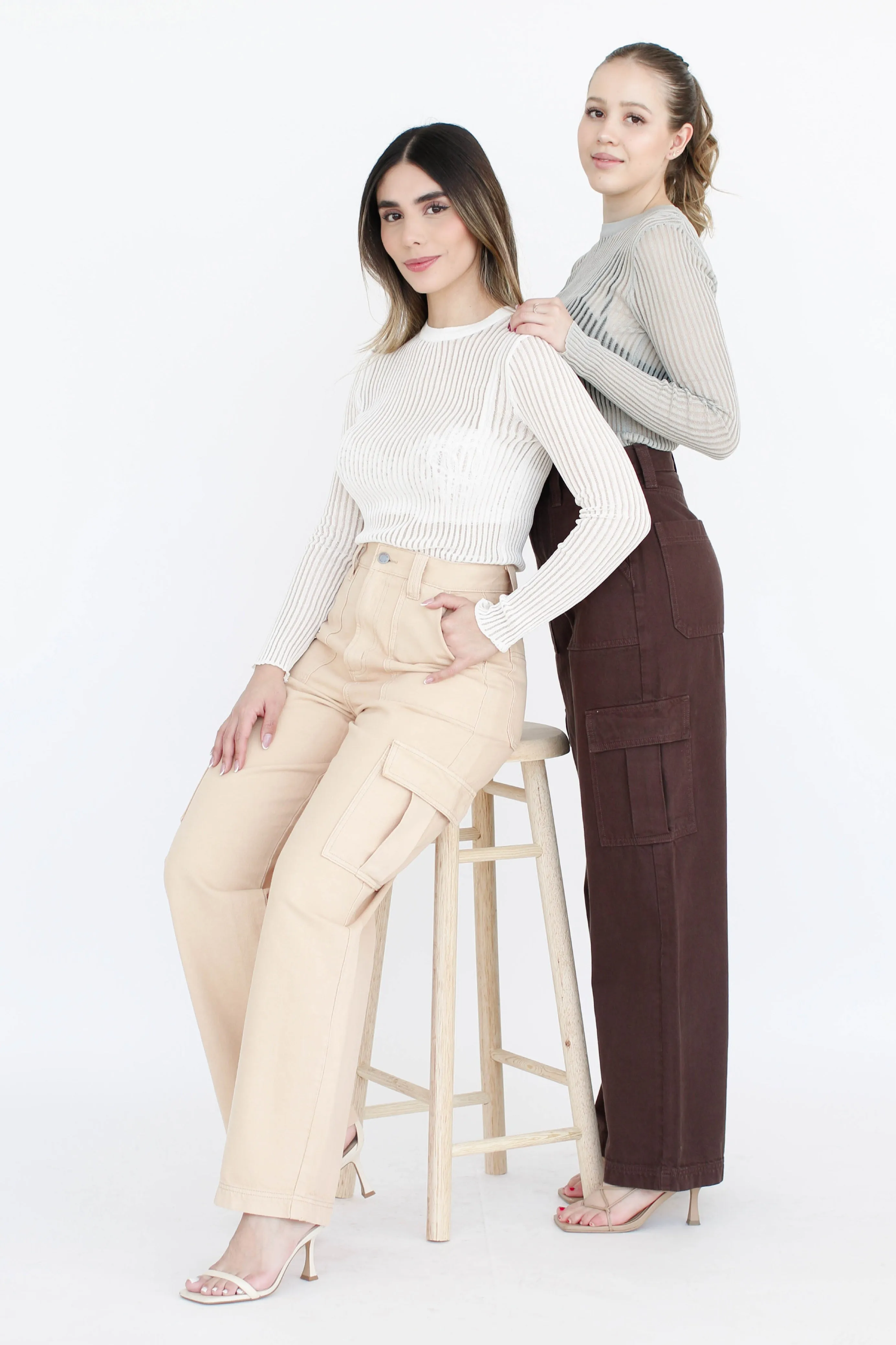HAILEY CARGO JEANS