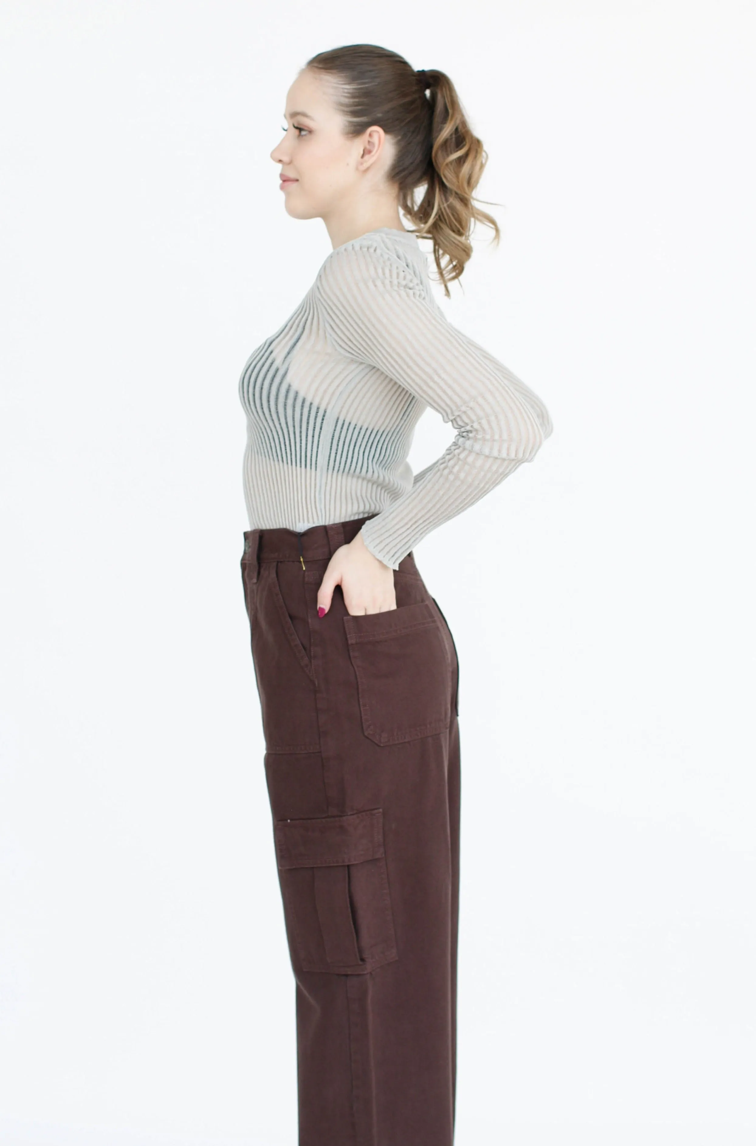 HAILEY CARGO JEANS