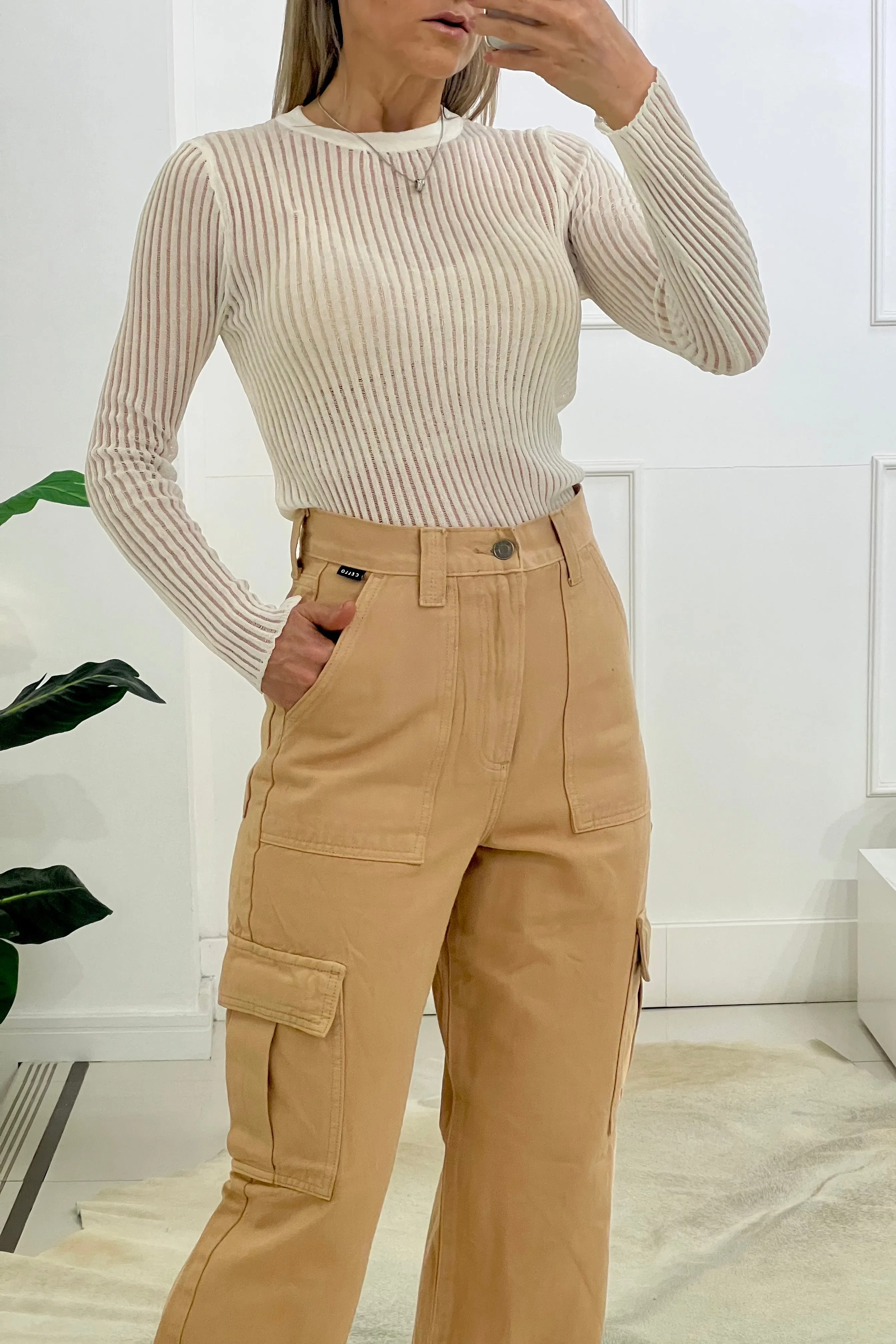 HAILEY CARGO JEANS
