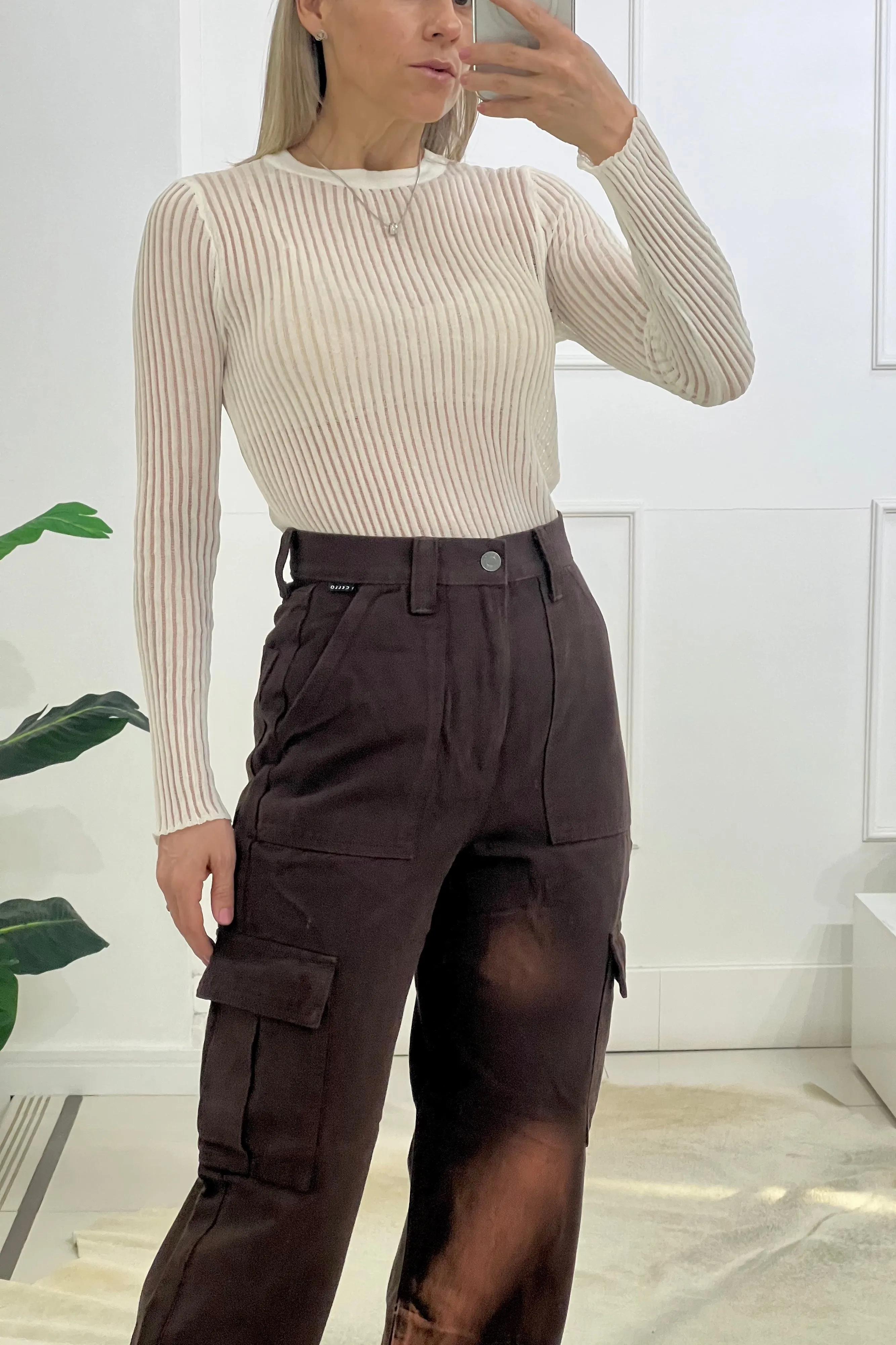 HAILEY CARGO JEANS