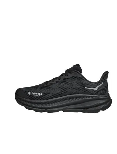 HOKA Zapatillas Clifton 9 GTX Mujer Black/Black