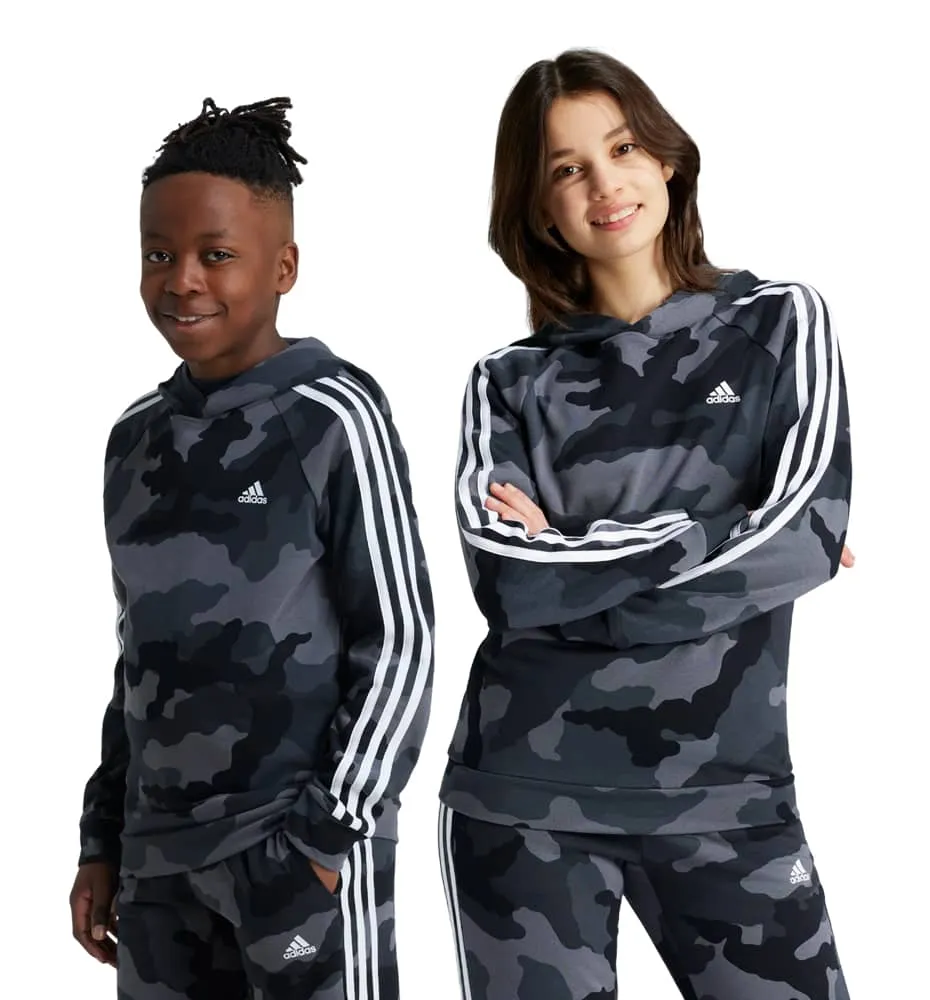 Hoodie Sudadera Capucha Casual_Unisex_ADIDAS J Bl Camo Ft Hd