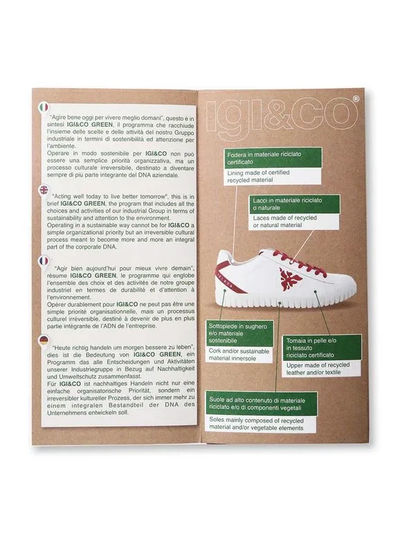 Igi&Co Zapatillas de piel para hombre