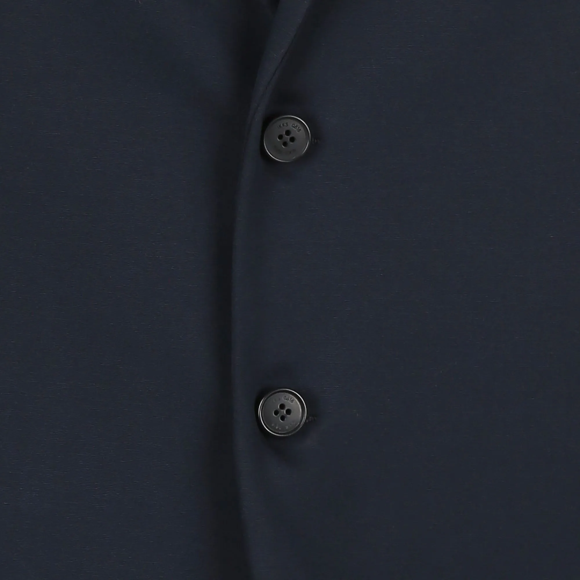 IKKS Chaqueta regular fit con cuello sastre en azul
