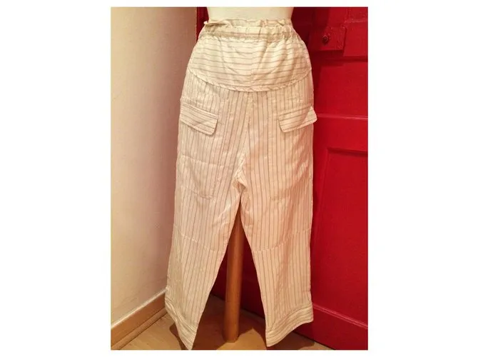Isabel Marant Pantalones, polainas Crudo 
