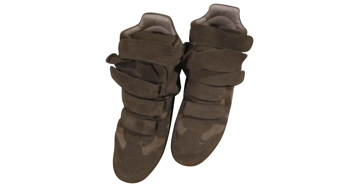 Isabel Marant zapatillas Beige Marrón claro 