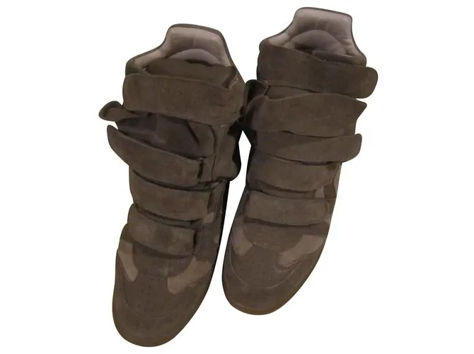 Isabel Marant zapatillas Beige Marrón claro 