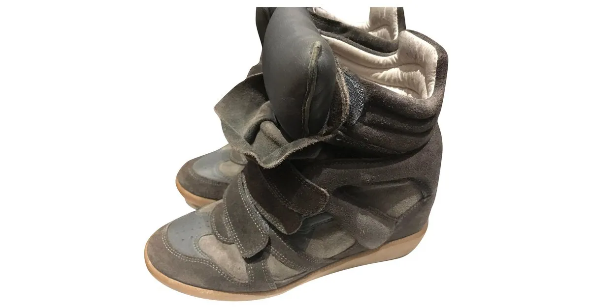 Isabel Marant Zapatillas Gris 