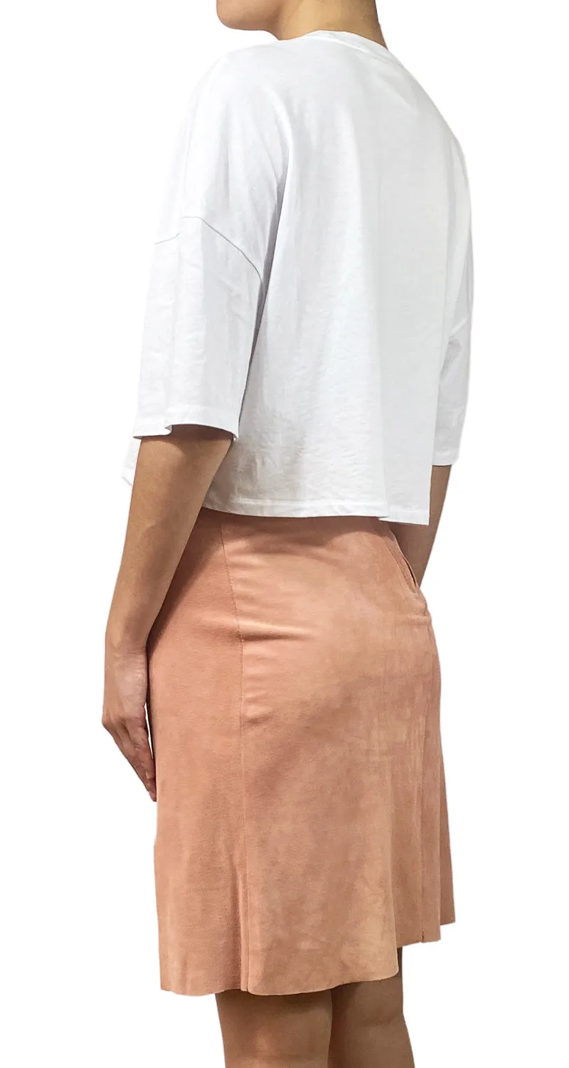 JAZMIN CHEBAR Polera Blanca Corazón