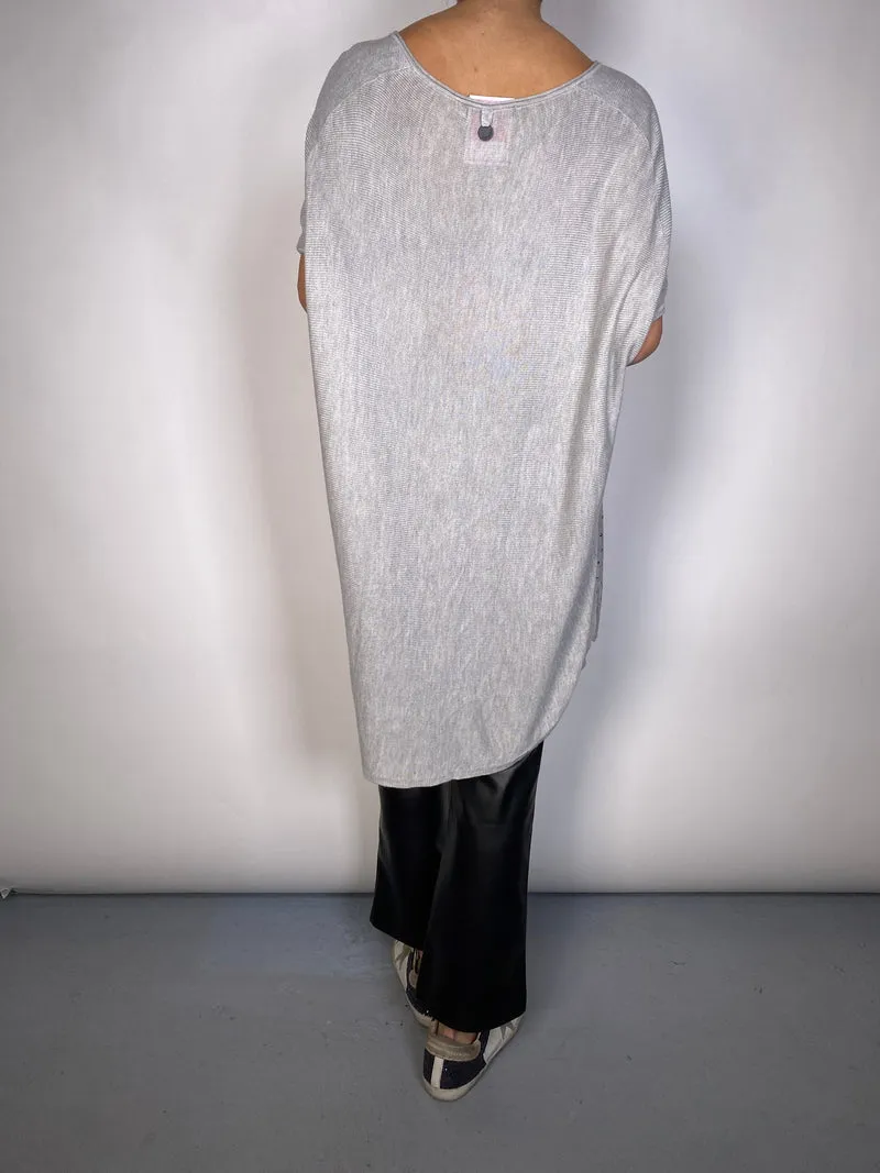 JAZMIN CHEBAR Sweater Maxi Brillos