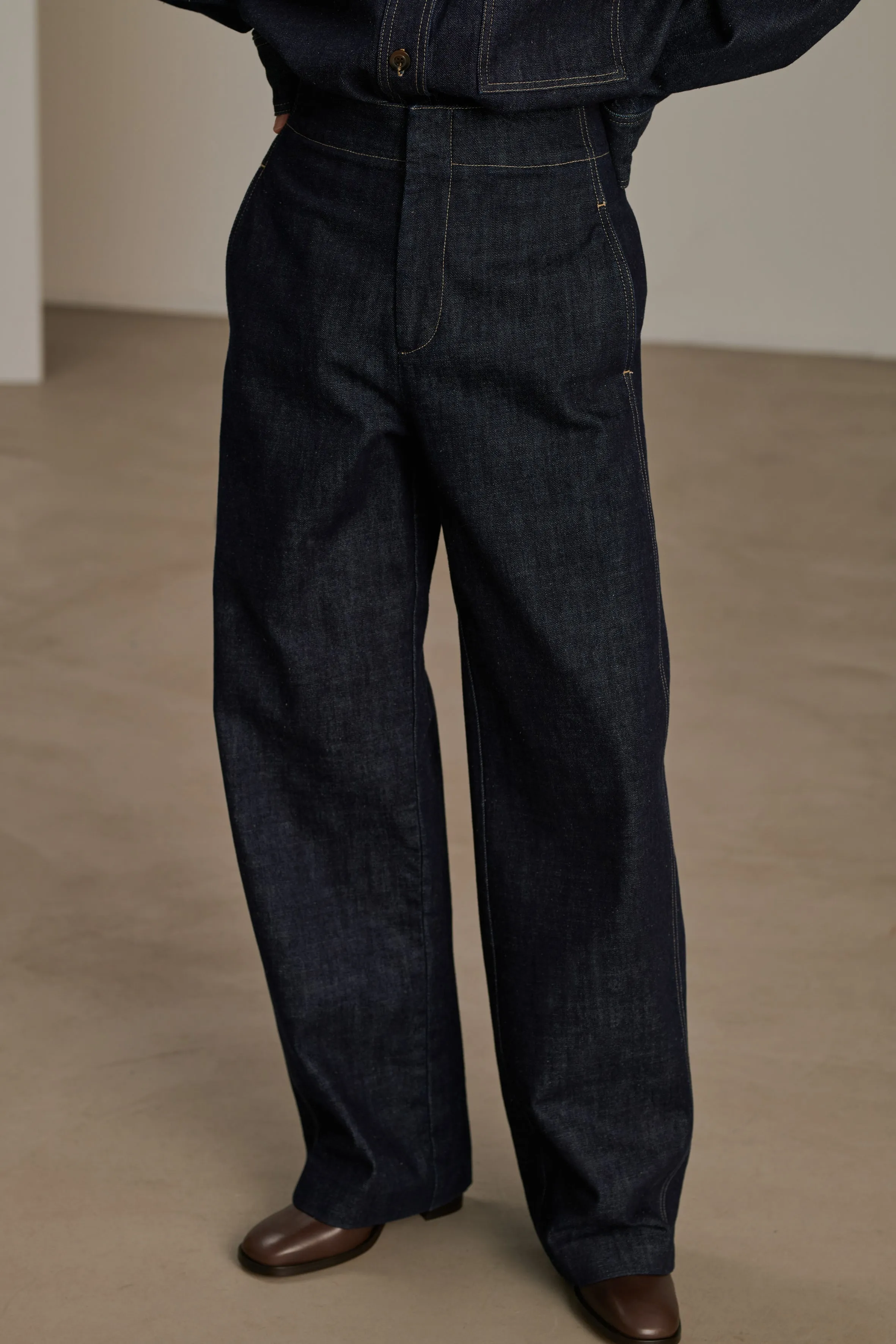 JEAN BLAIR Pantalón ancho estilo globo