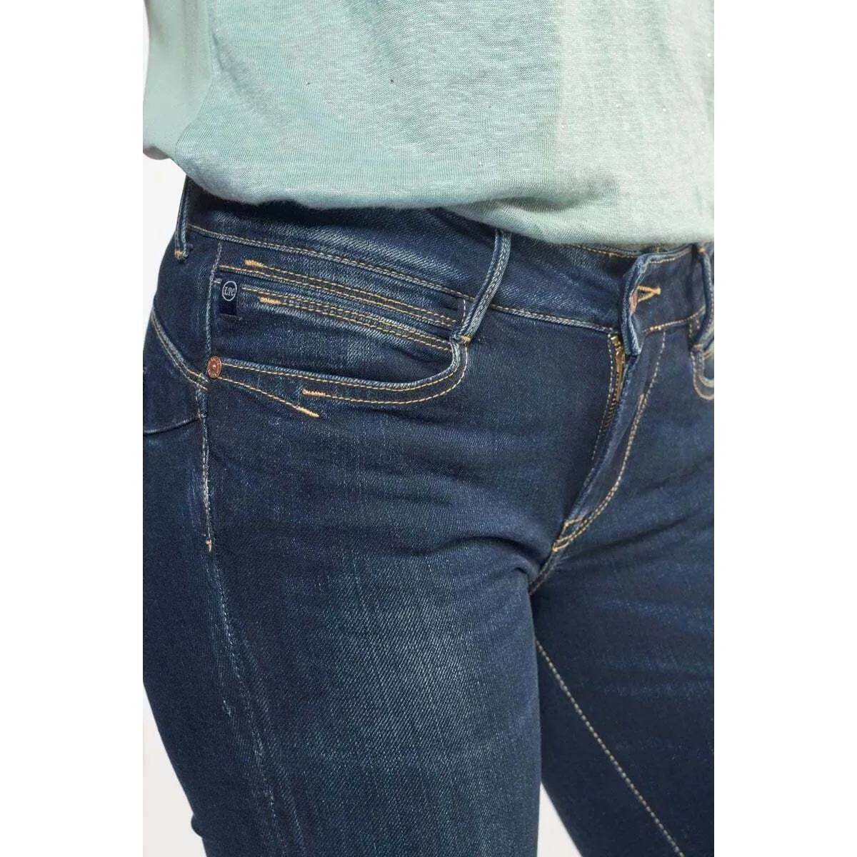 JEANS PUSHUP SLIM PULP, LARGO 34