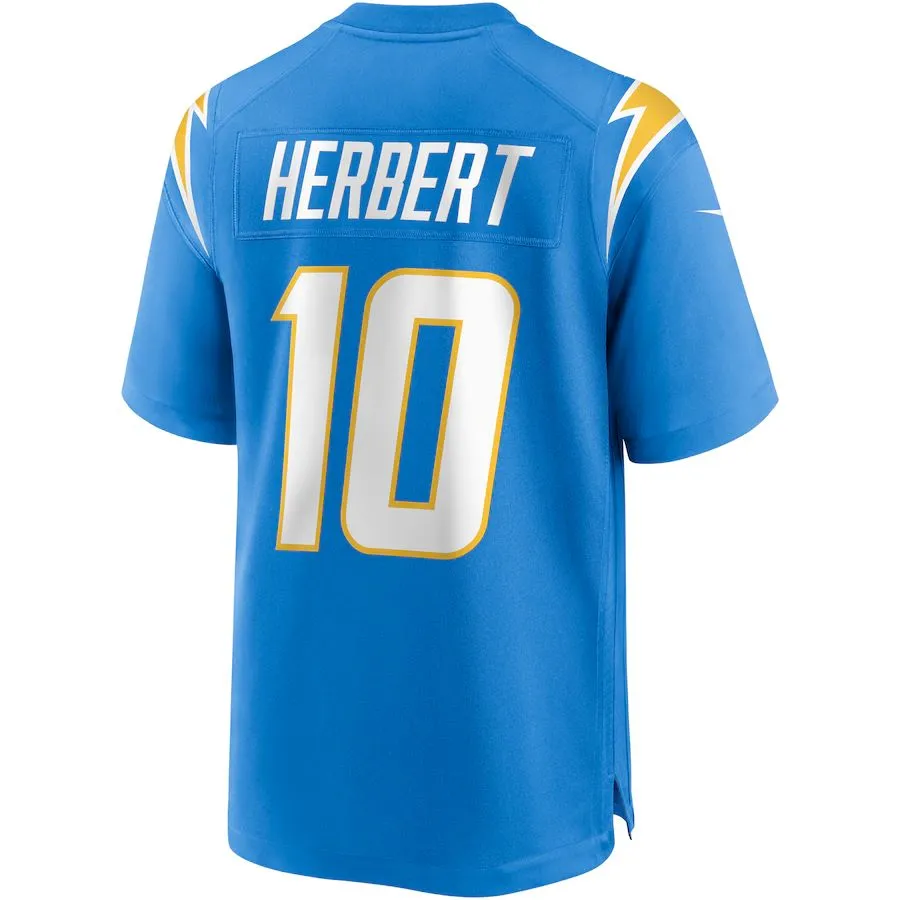 Jersey Nike Game Chargers Herbert Youth