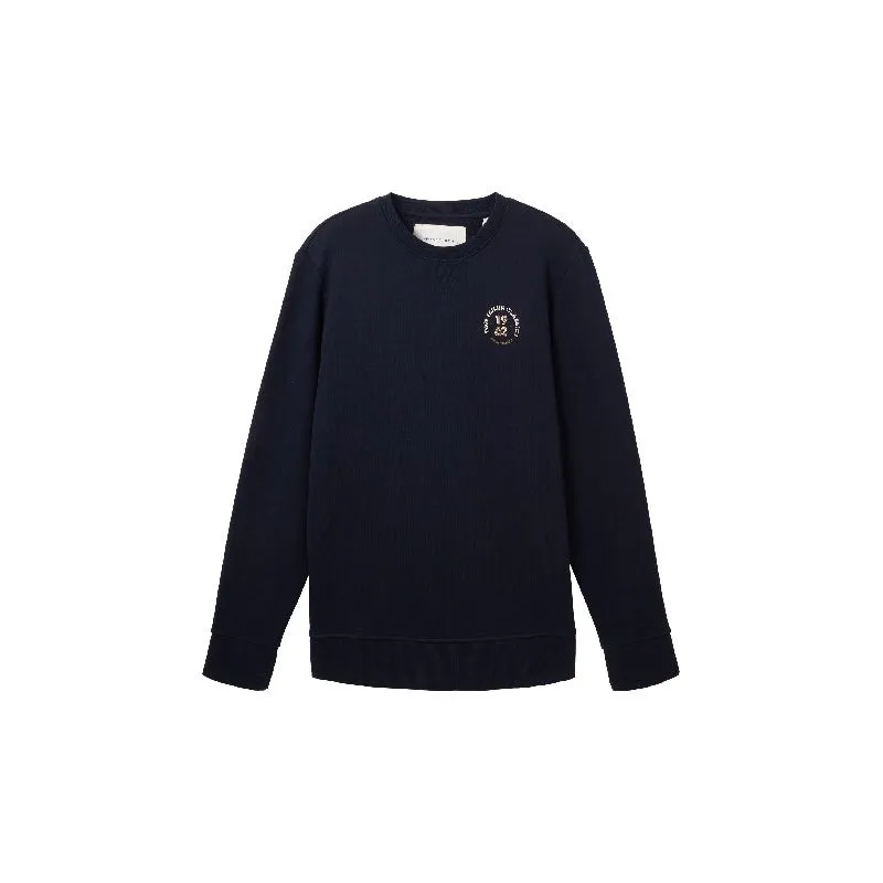  Jerseys Tom tailor Printed Crew Neck Sweater