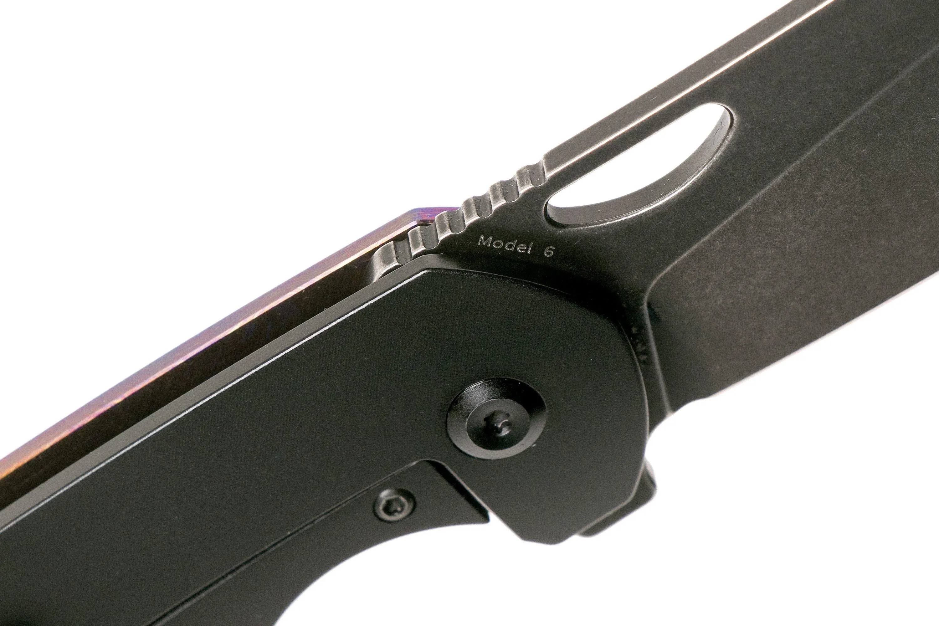 Kansept Model 6 K1022A4 Timascus navaja, diseño Nick Swan