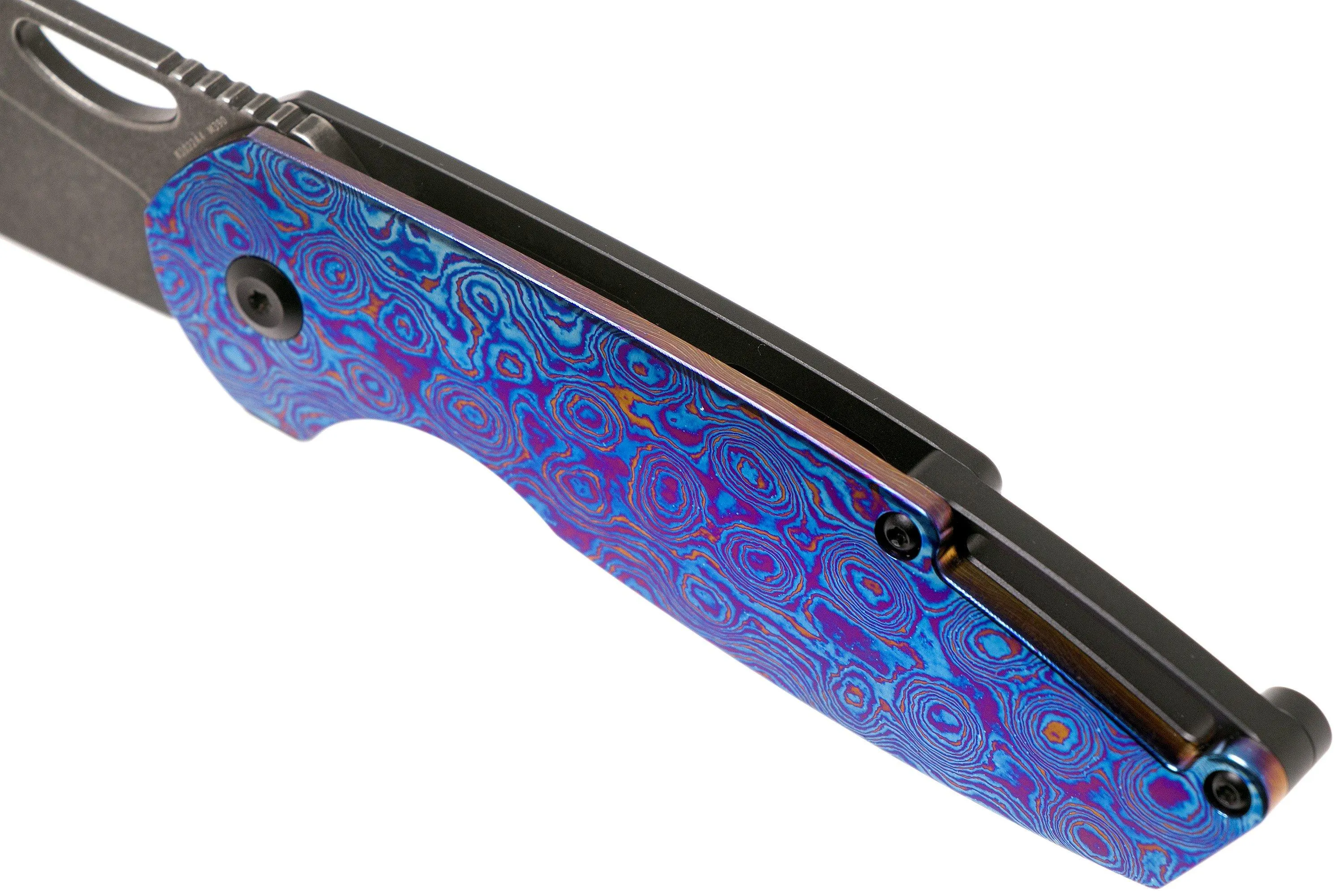 Kansept Model 6 K1022A4 Timascus navaja, diseño Nick Swan