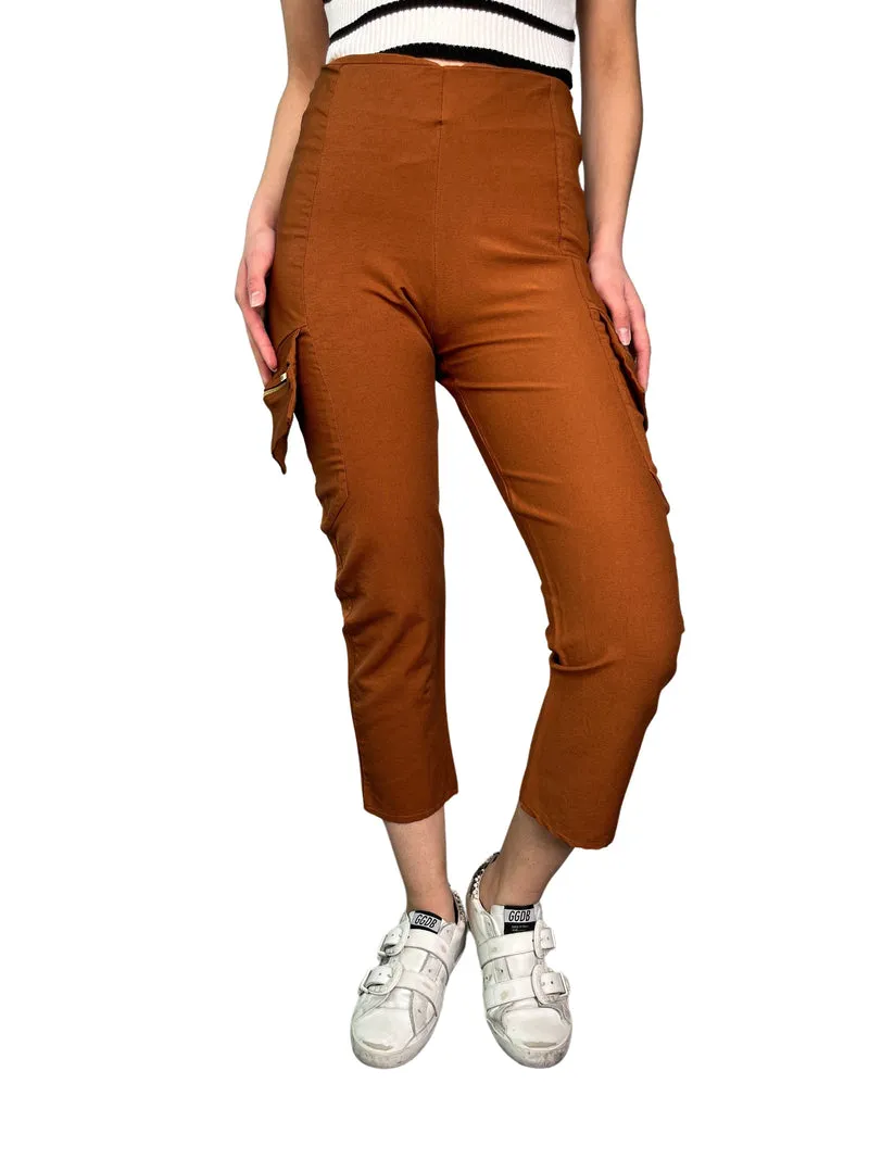 KARYN COO Pantalón Camel Elasticado