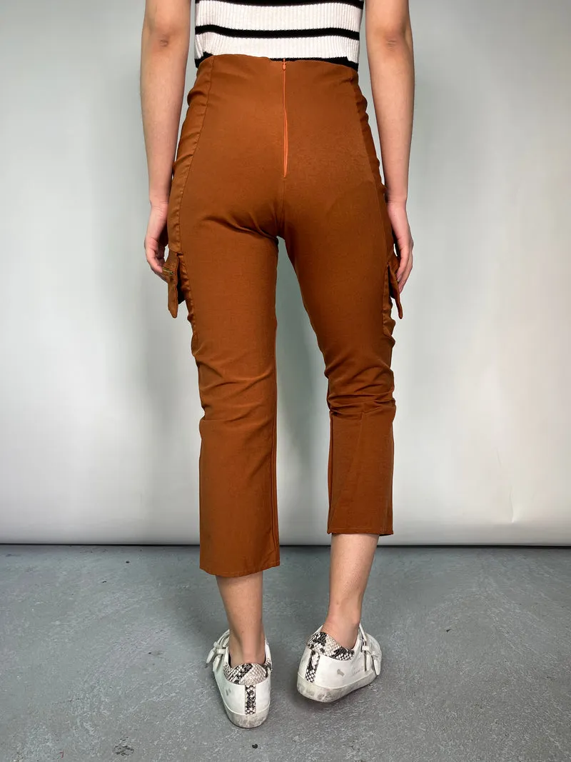 KARYN COO Pantalón Camel Elasticado