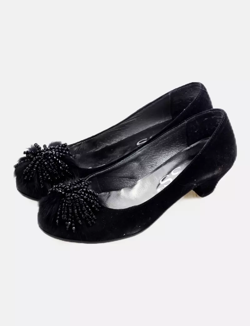 Kess Bailarina negra abalorios