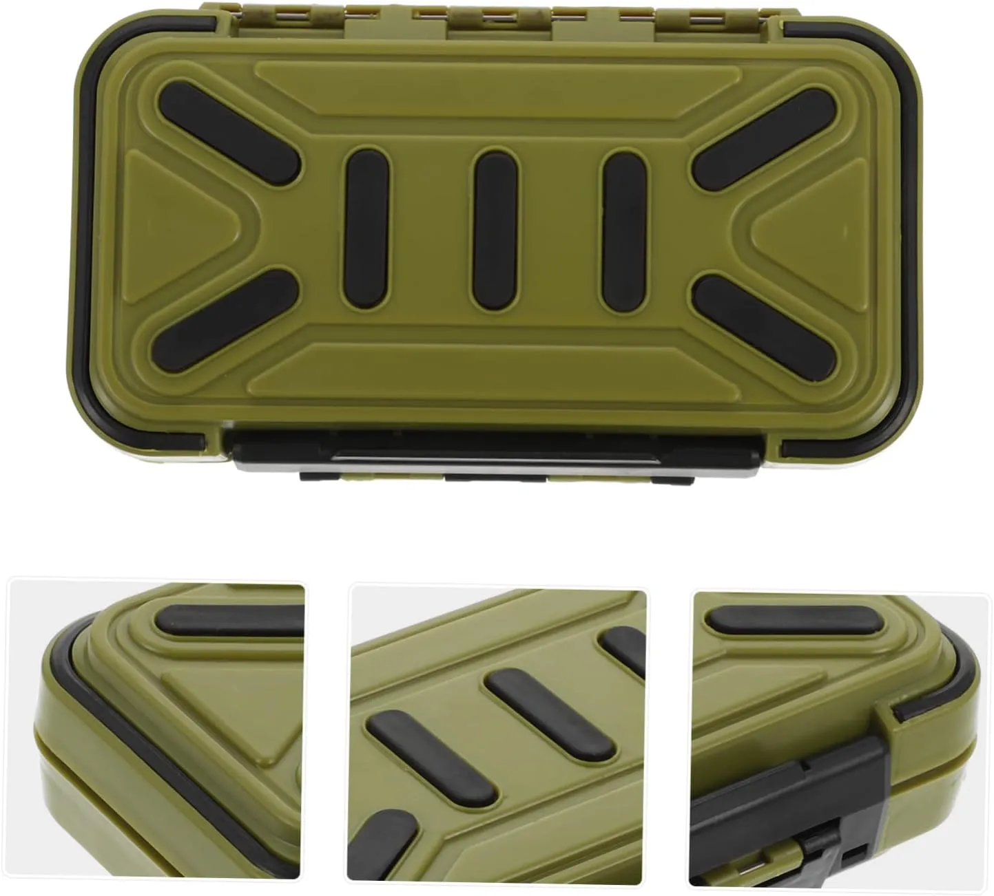 Kisangel Caja De Pesca Gran Contenedor De Almacenamiento Cubo De Cebo Flotante Recipientes Transparentes para Organizar Contened