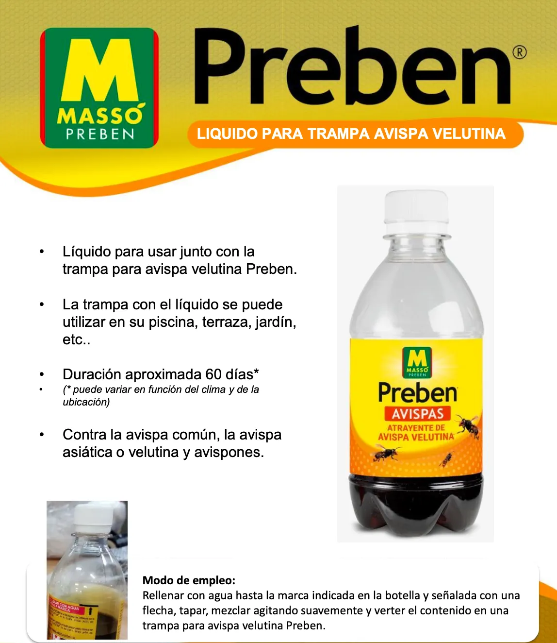 Kit de 2 Trampas Atrayentes para Velutina Preben
