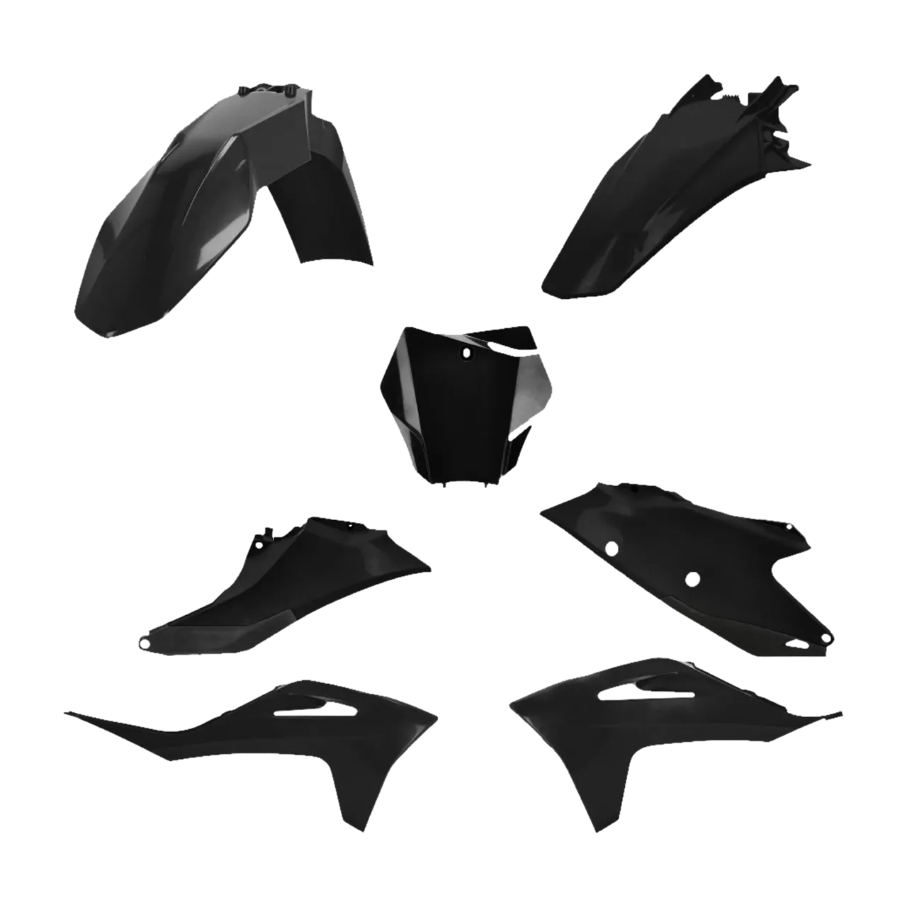 Kit de Plásticos Cycra 5 Negro