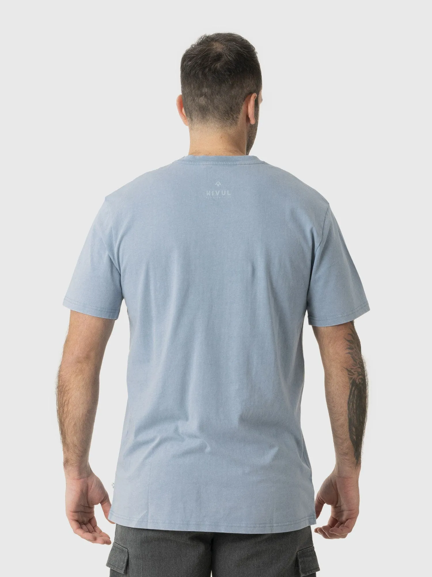 KIVUL Polera Kivul Essential Hombre Azul