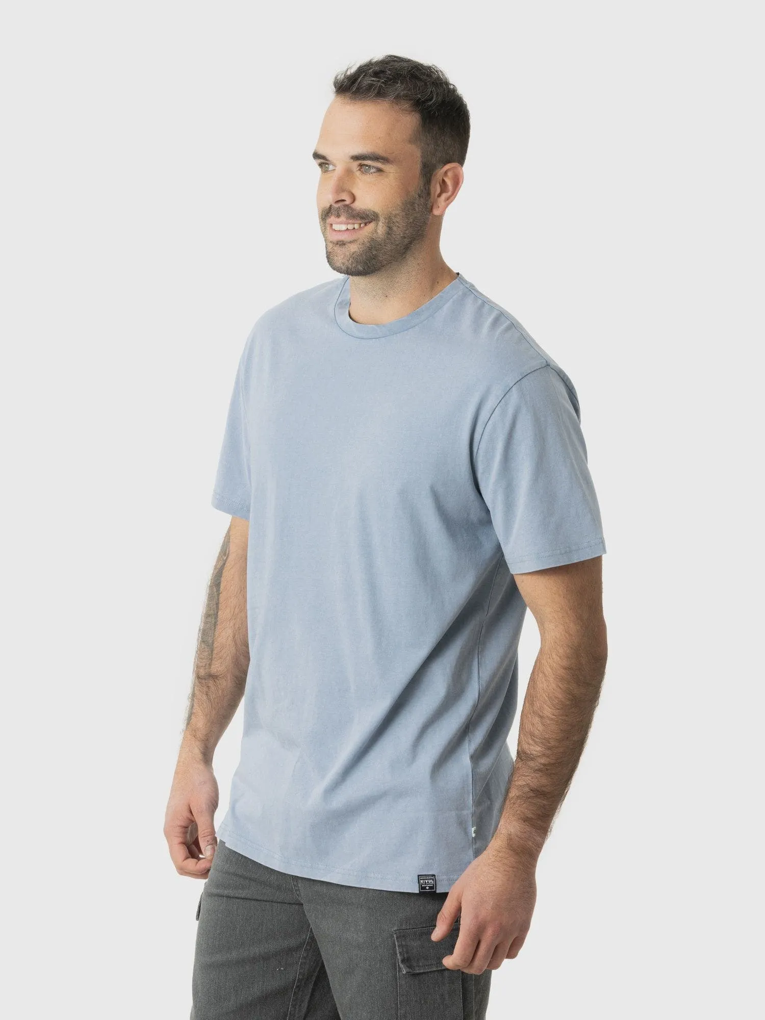 KIVUL Polera Kivul Essential Hombre Azul