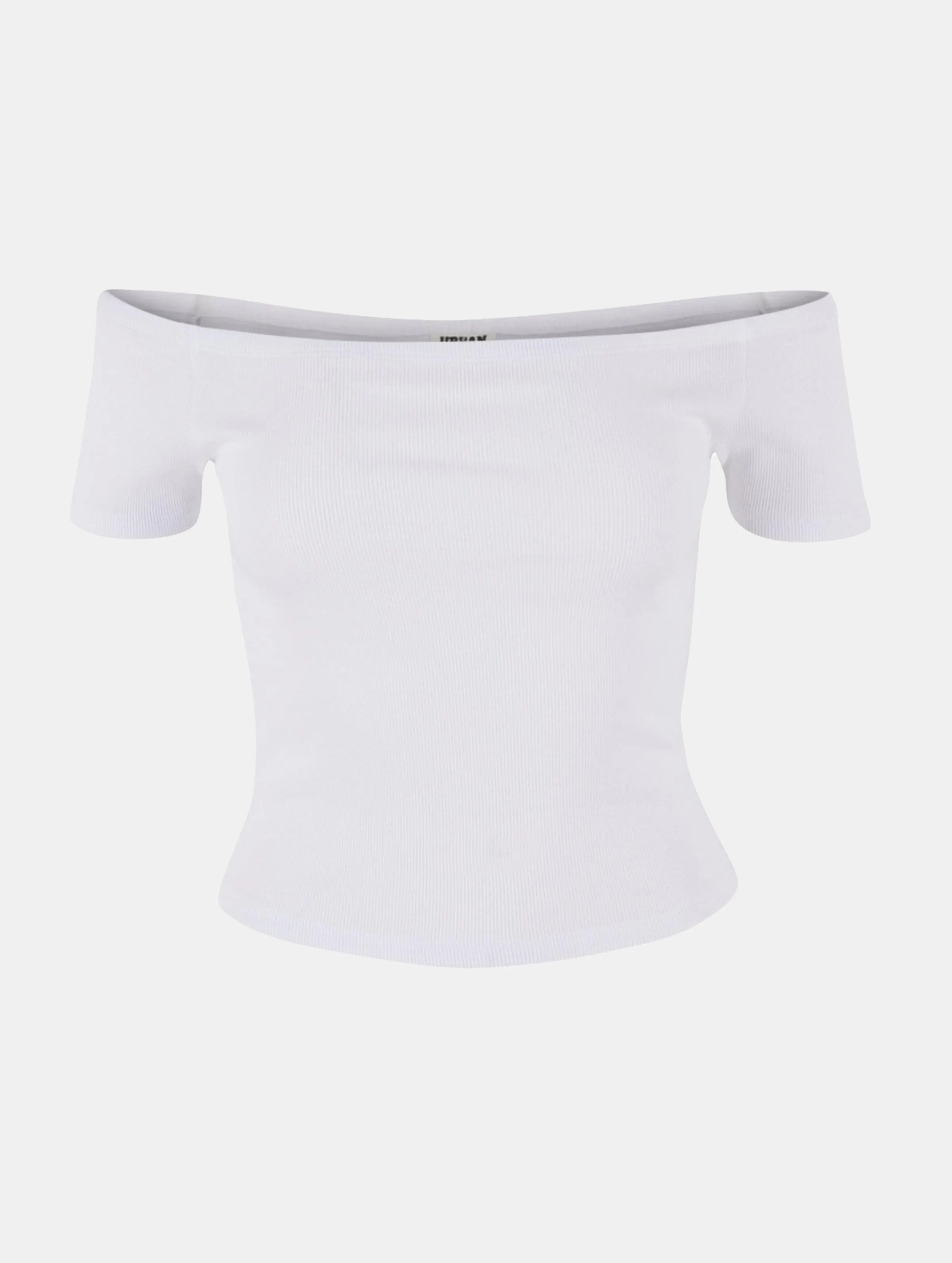 Ladies Organic Off Shoulder Rib 2 Pack