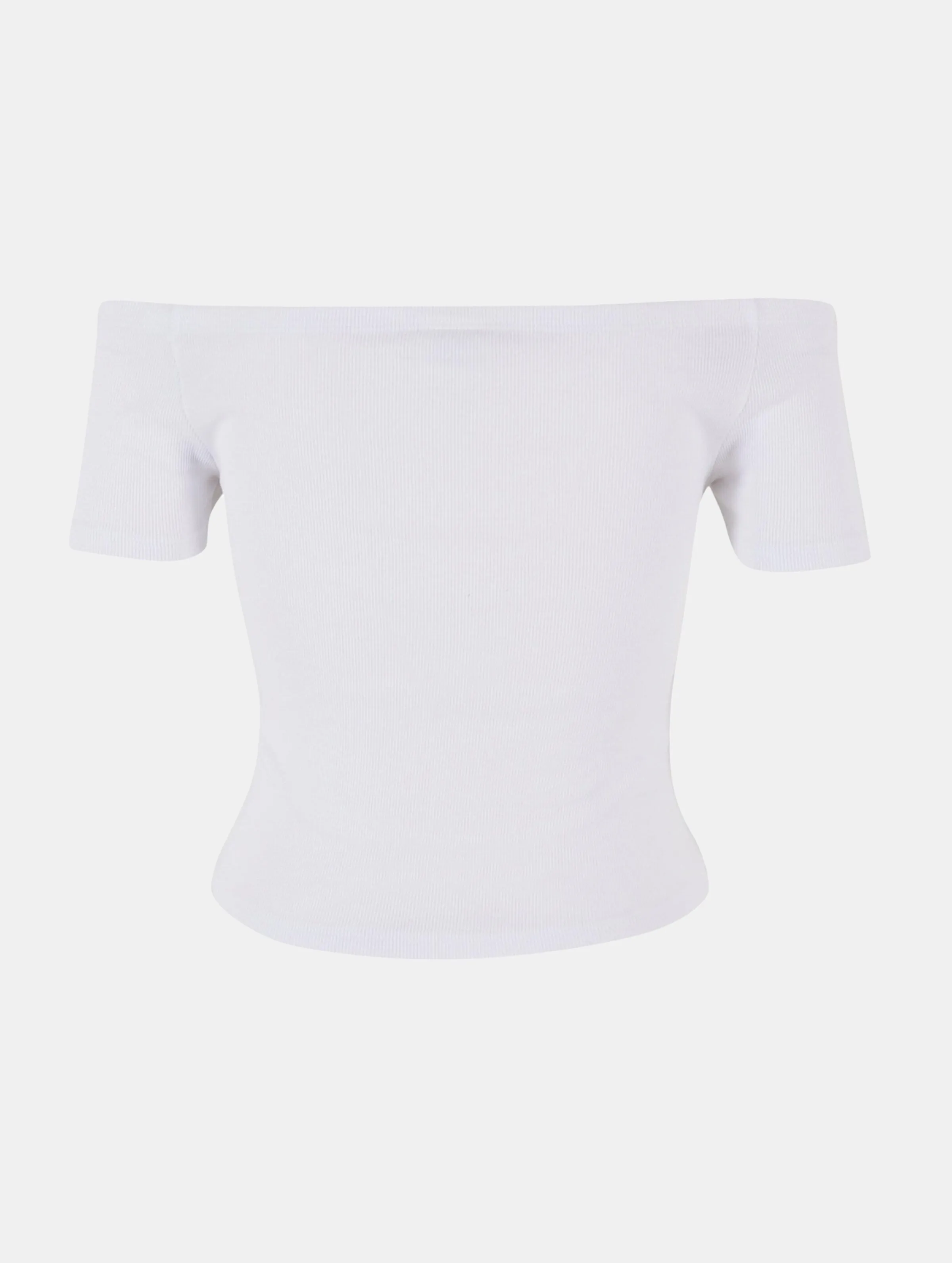 Ladies Organic Off Shoulder Rib 2 Pack