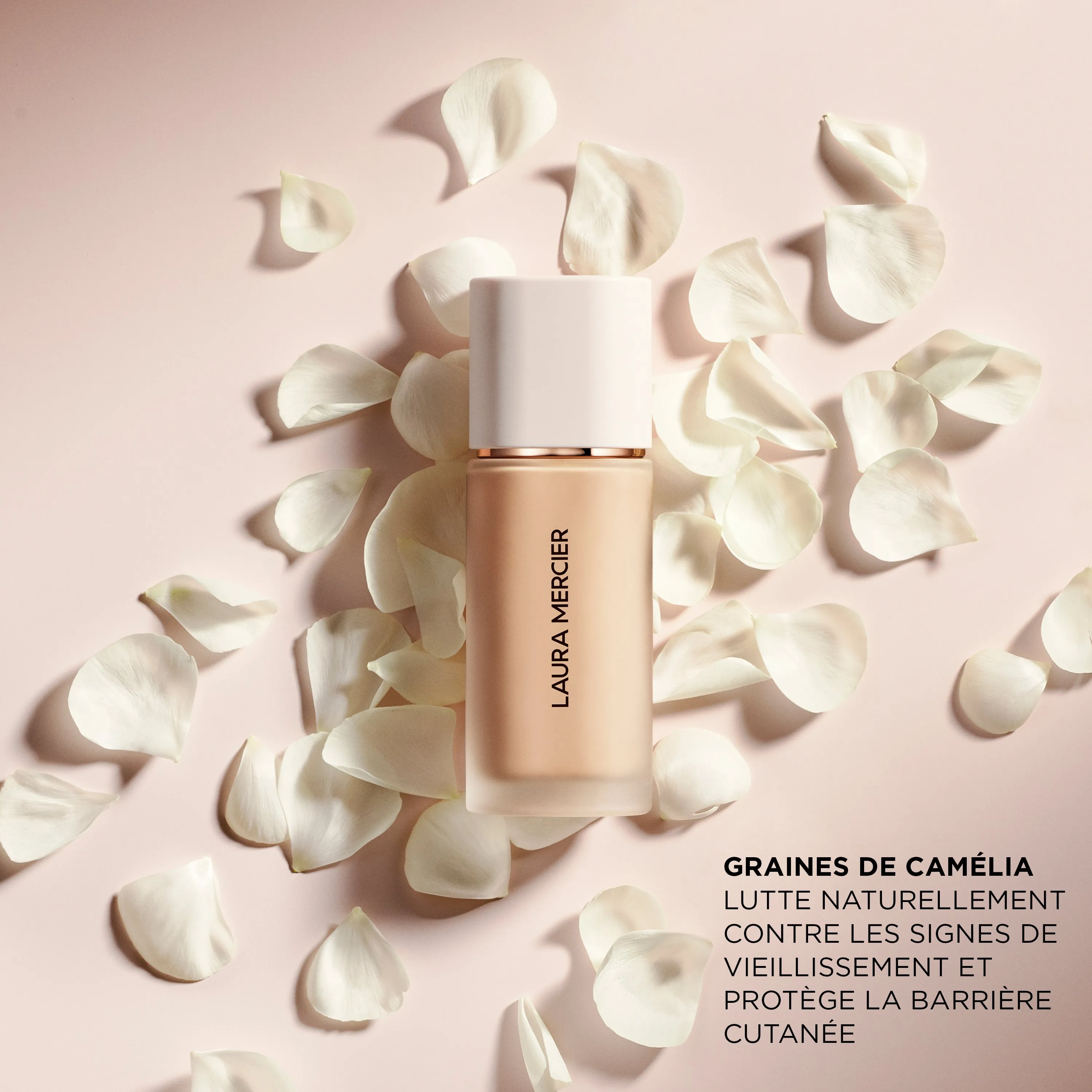 LAURA MERCIER REAL FLAWLESS FOUNDATION EN   0W1 SATIN