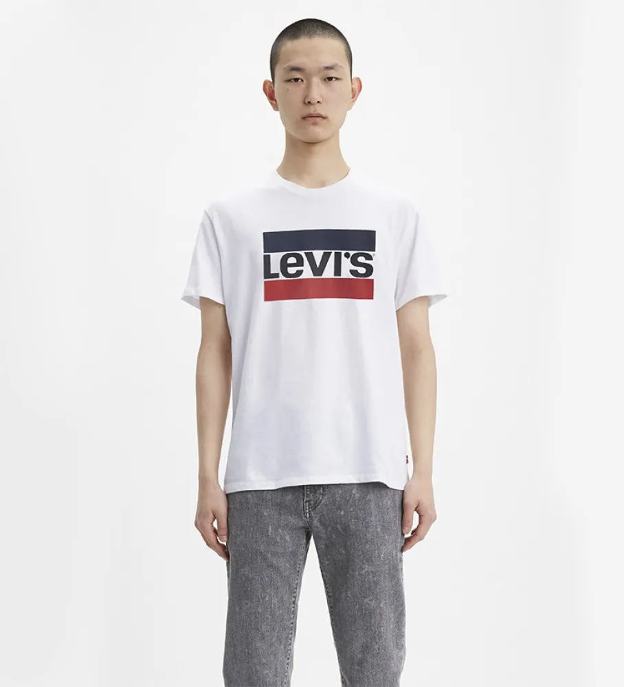 LEVI'S CAMISETA SPORTSWEAR GRAPHIC LOGO BLANCO