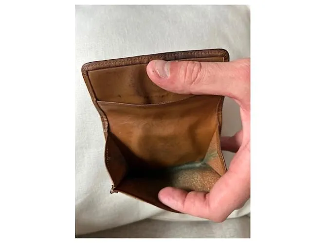Longchamp Cartera, billetes, tarjetas Castaño Beige 