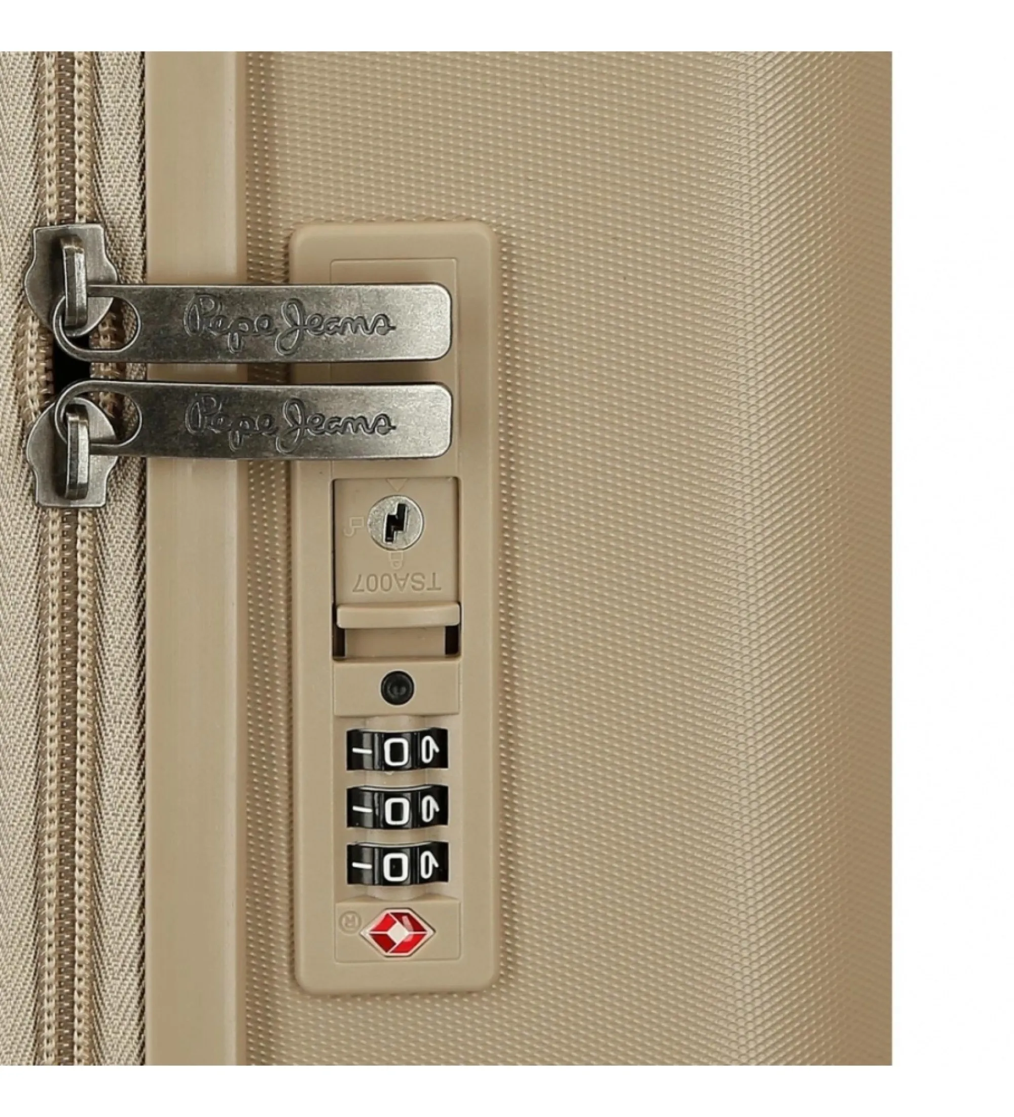 Maleta de cabina Accent rígida 55cm marrón verdoso