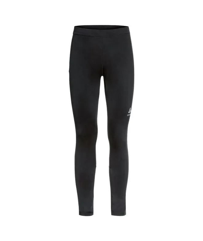 Mallas de Running Odlo Tights Essential Hombre Negro